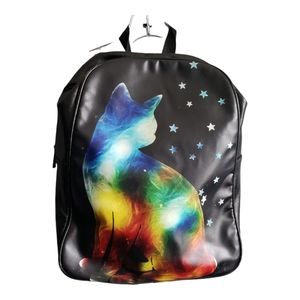 Space Cat on the Milky Way Backpack